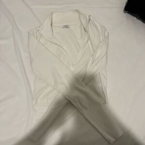 Sunday best half cropped zip